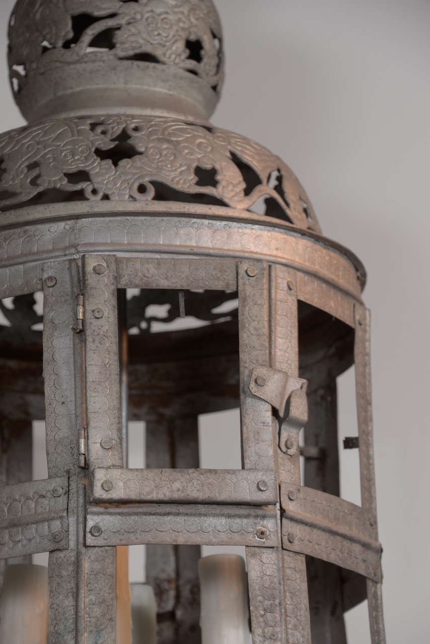 20th Century 19th Century Metal Lantern