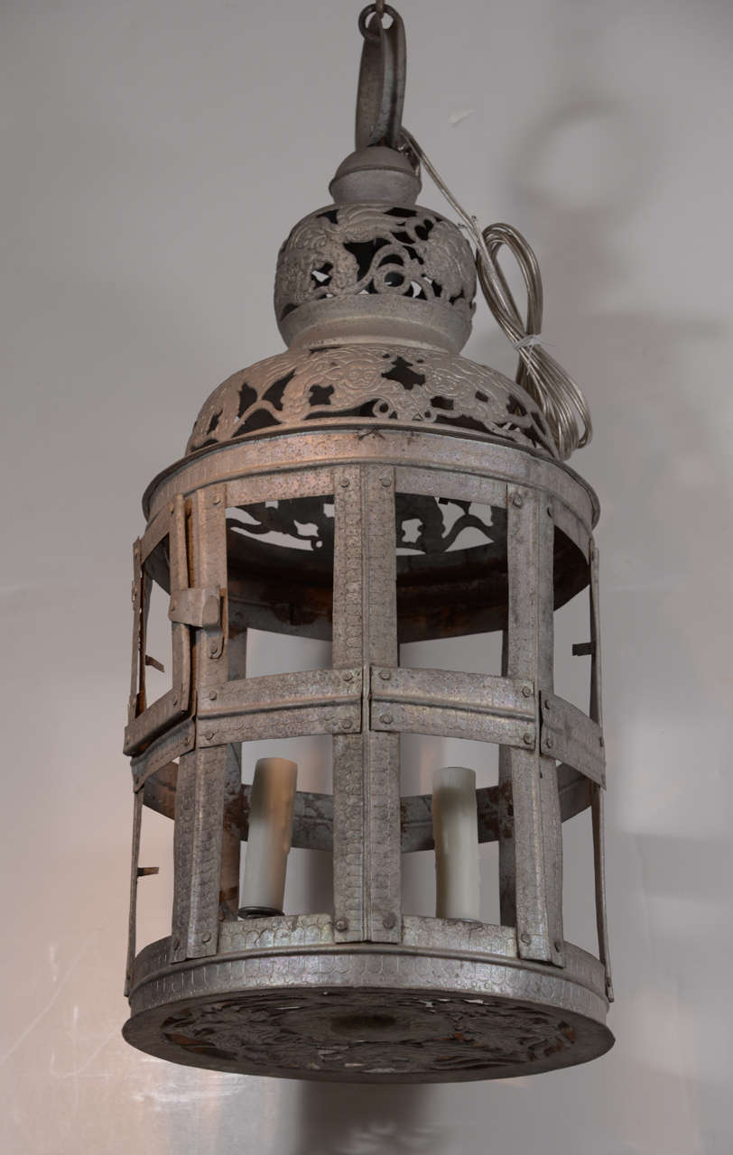 19th Century Metal Lantern 2