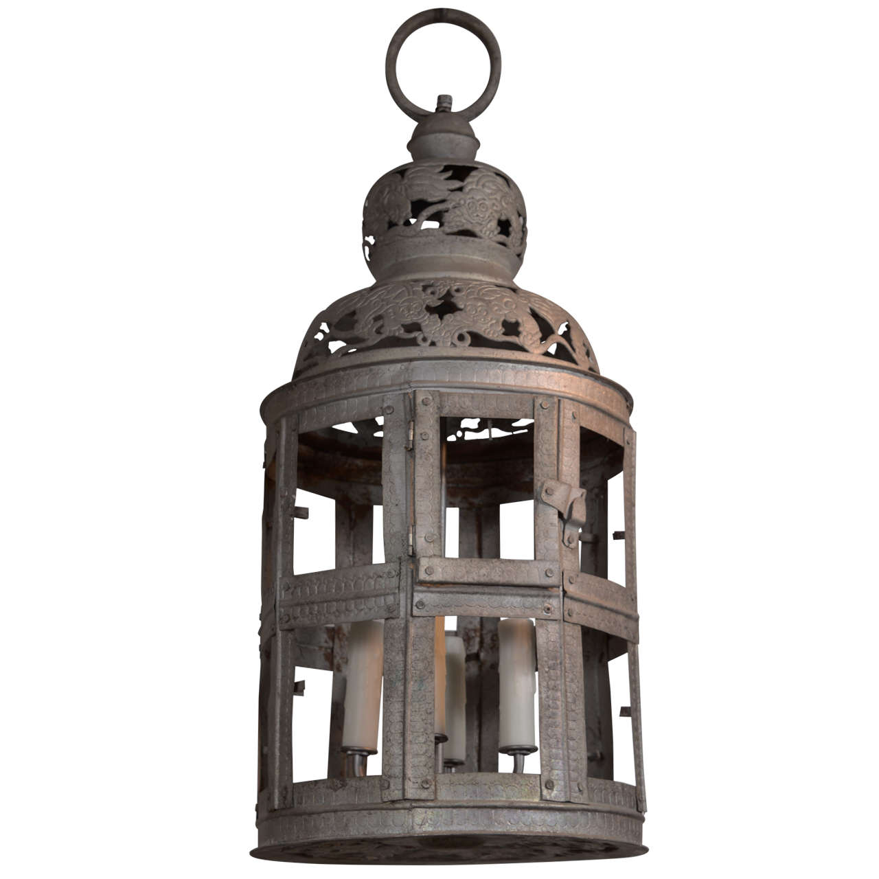 19th Century Metal Lantern