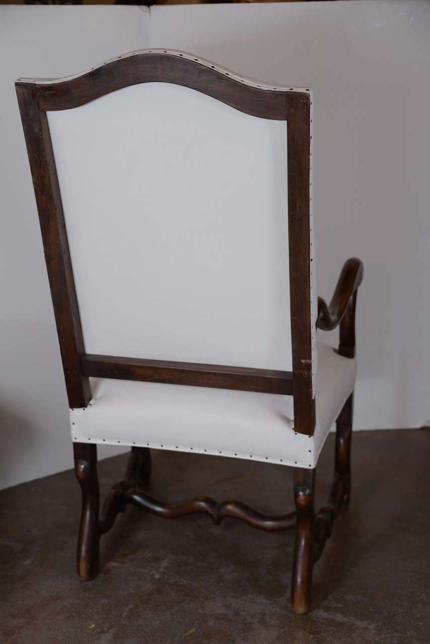 Os De Mouton-Stuhl aus dem 18. Jahrhundert im Zustand „Hervorragend“ im Angebot in Houston, TX