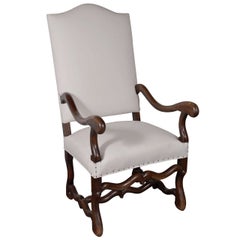 Antique 18th Century Os De Mouton Chair