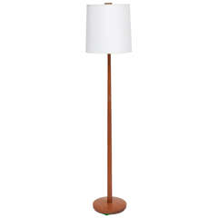 Swedish Teak Floor Lamp at 1stDibs | teak standard lamp, teak floor ...
