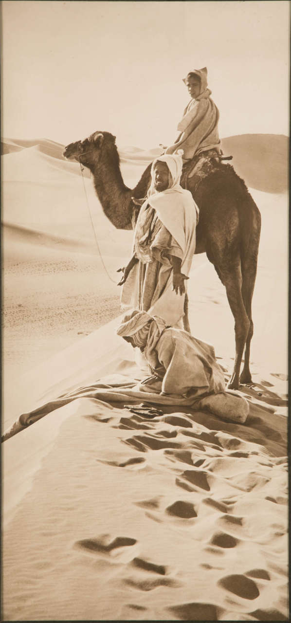 Tunisian 'The Hour of Prayer' circa 1910 Vintage Silver Print by R. Lehnert