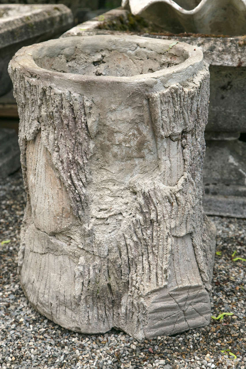 faux tree trunk