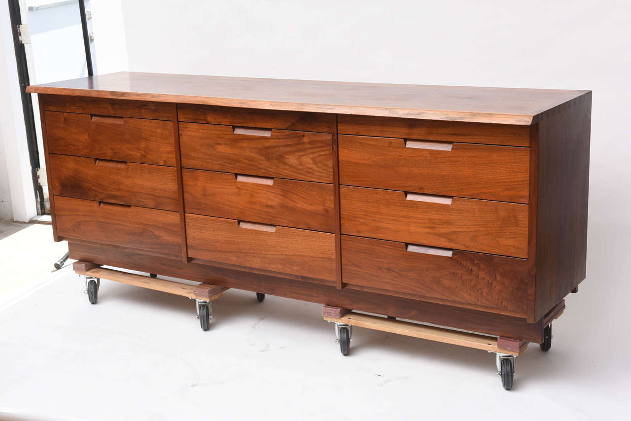George Nakashima 12-drawer dresser. A great example of this form.