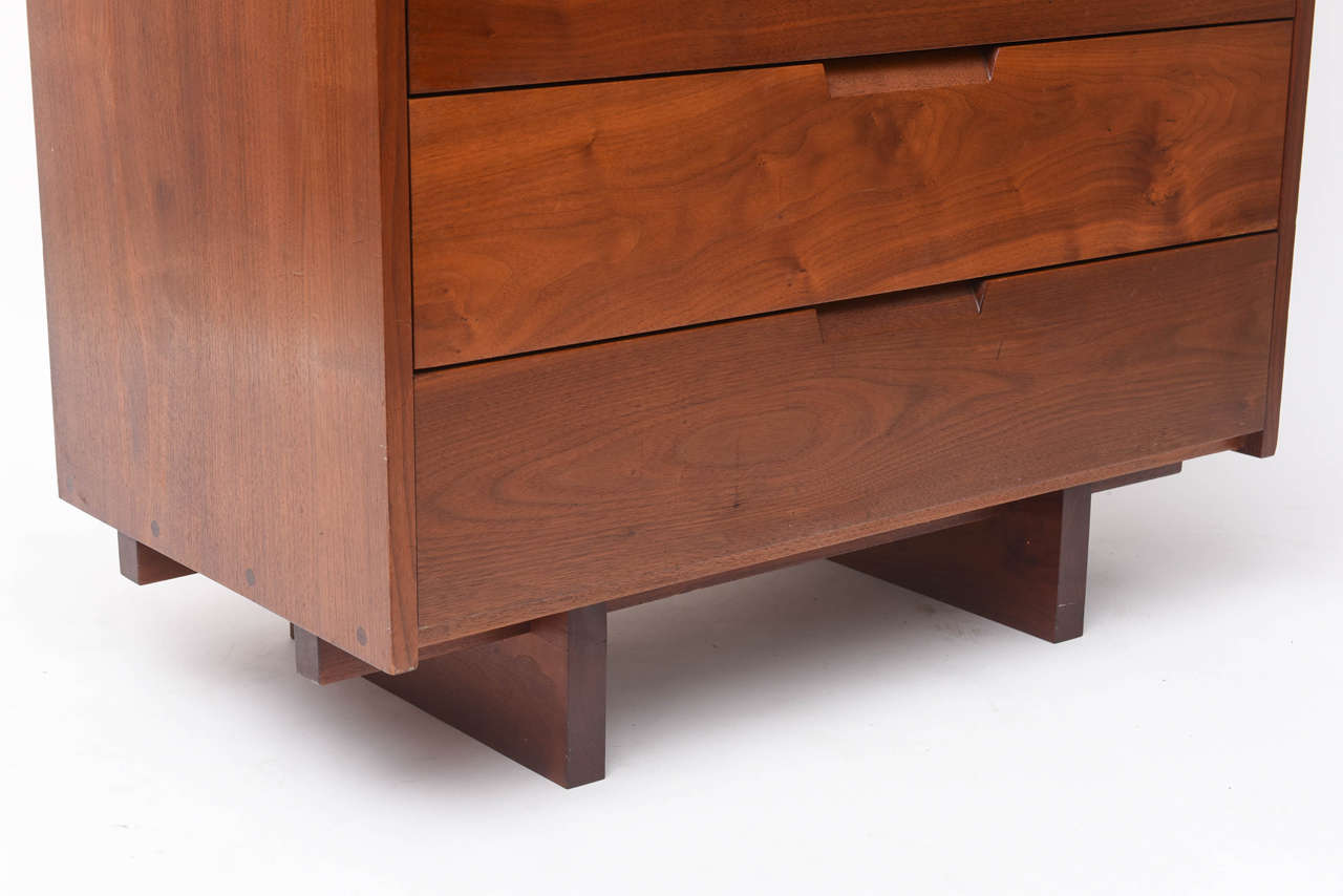 George Nakashima Seven-Drawer Highboy Dresser 1