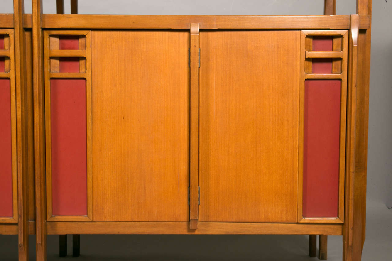Mahogany and Laminate Sideboard, Attributed to Gabetti and Isola, Italy 1950s In Good Condition In Paris, FR