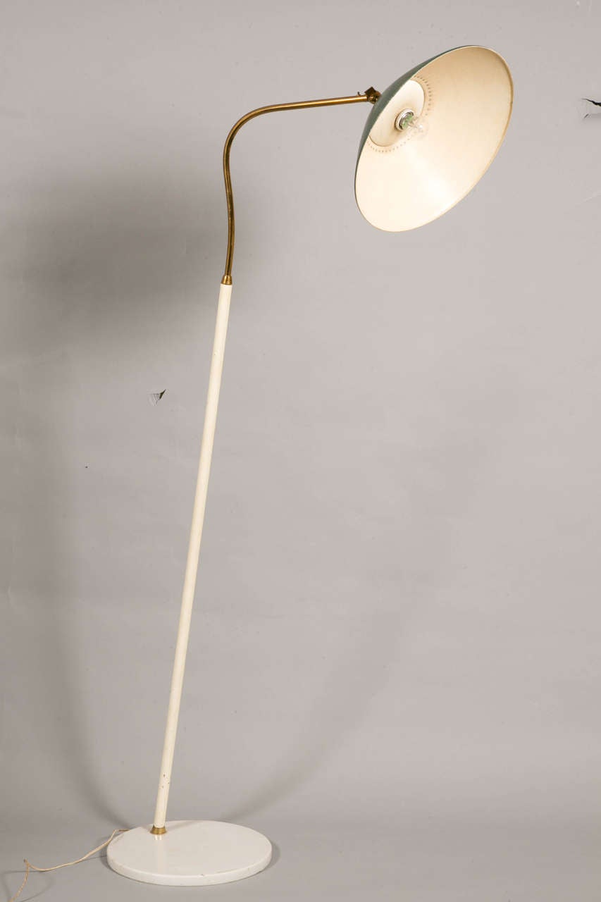 Brass Floor Lamp by Stilnovo, Italy, 1960s 1
