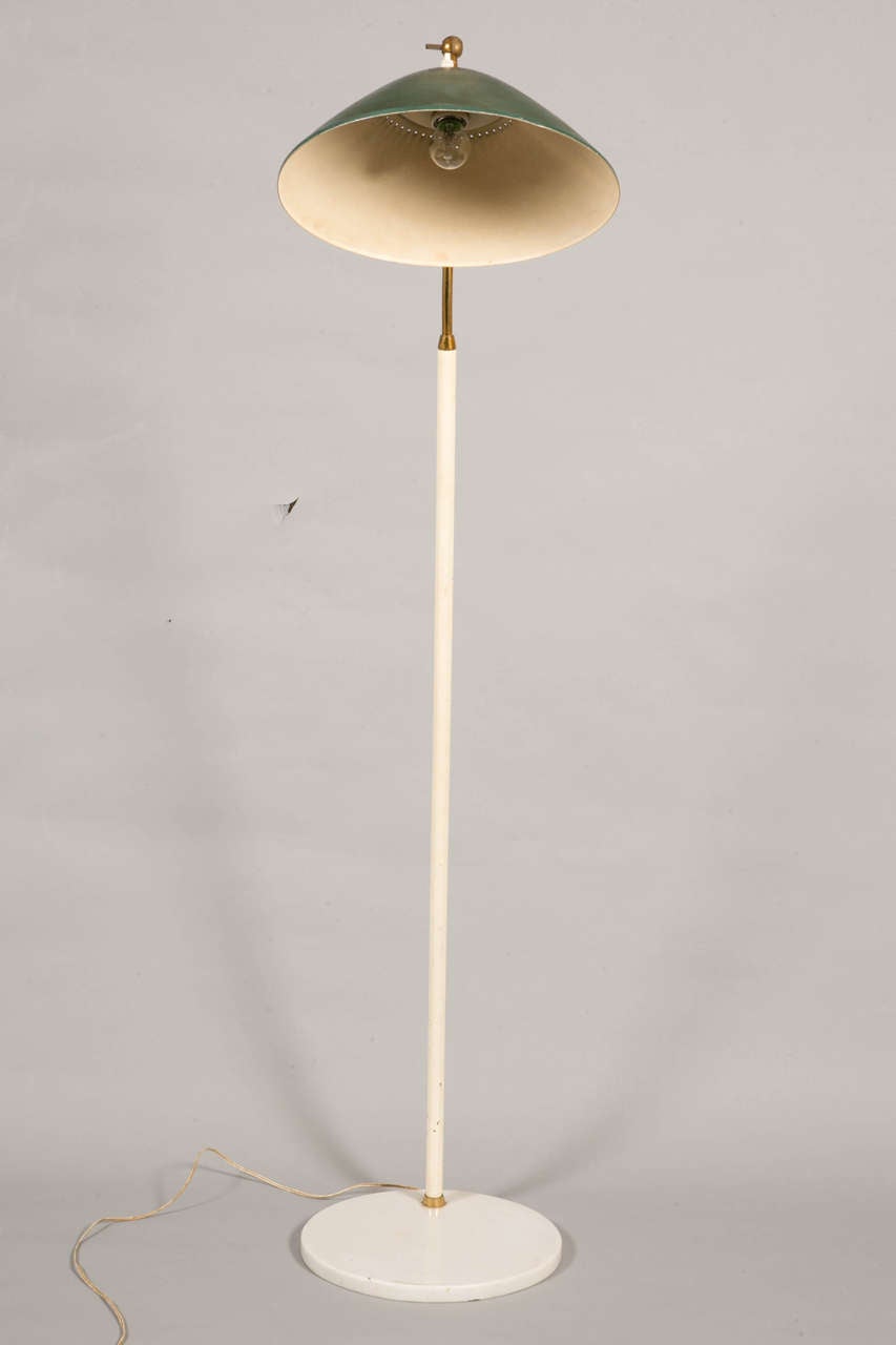 Brass Floor Lamp by Stilnovo, Italy, 1960s 2