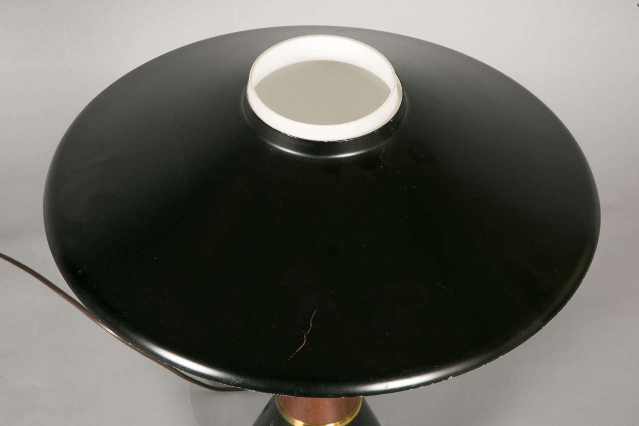 Italian Diabolo Table Lamp, circa 1958, by S. A. Holm Sorensen (Denmark)