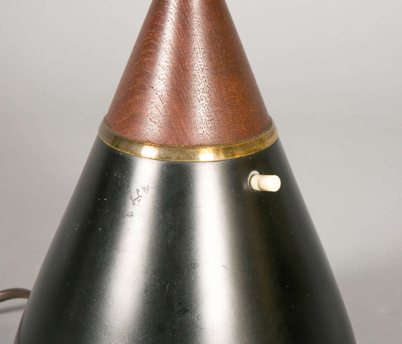 Diabolo Table Lamp, circa 1958, by S. A. Holm Sorensen (Denmark) In Good Condition In Paris, FR