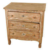Swedish Three Drawer Commode