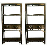 Pair of Chinese Bookcases