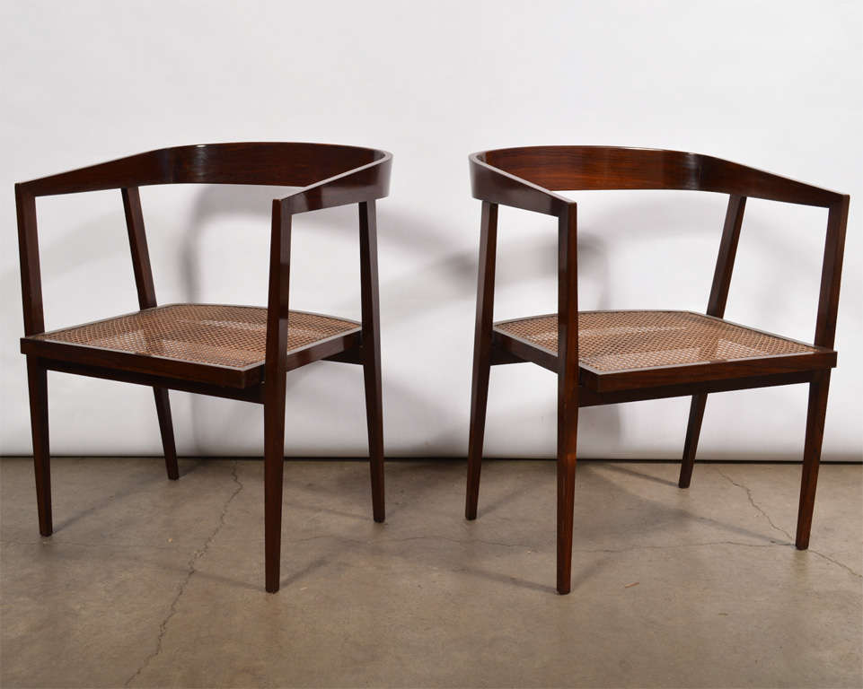 Brazilian Joaquim Tenreiro - Pair of Chairs