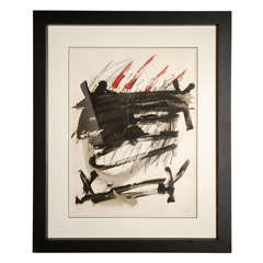 Lithograph by Antoni Tapies