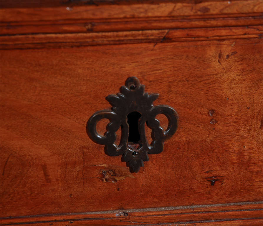 Hand-Carved Early 19th Century Four-Drawer Genovese Commode