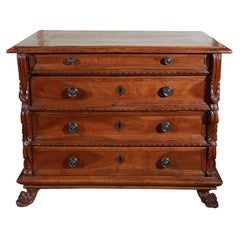 Early 19th Century Four-Drawer Genovese Commode