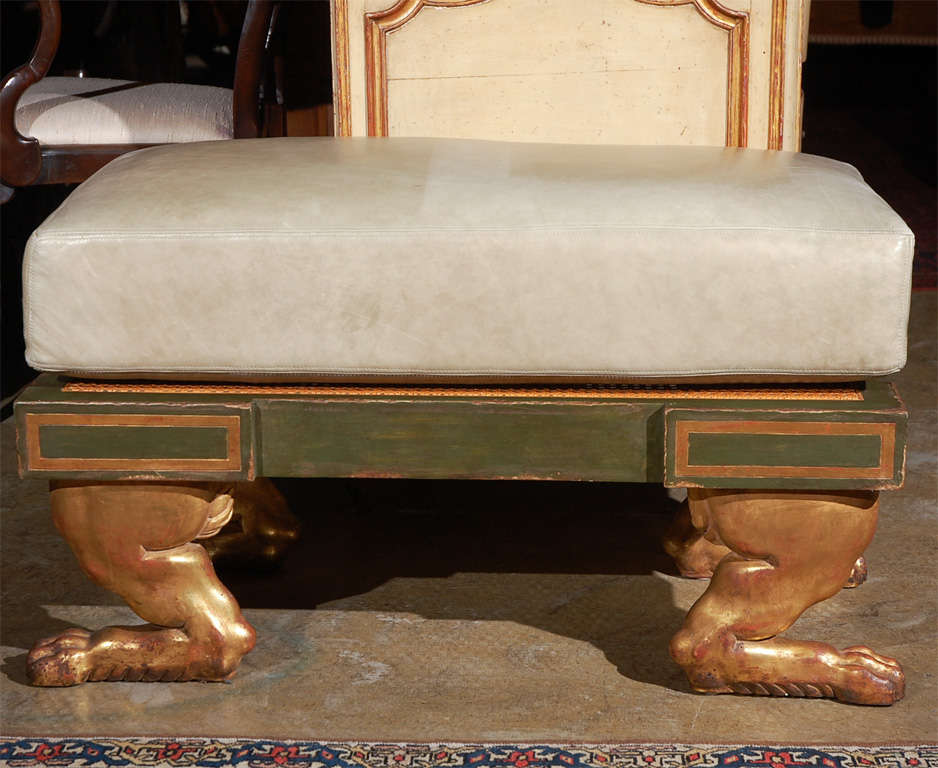 Empire Style Ottoman For Sale at 1stDibs