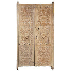 Pair of Carved Decorative Doors
