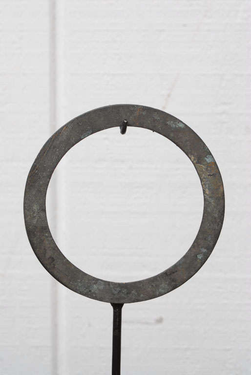 Bronze Ming Dynasty Sash Buckles on Stands