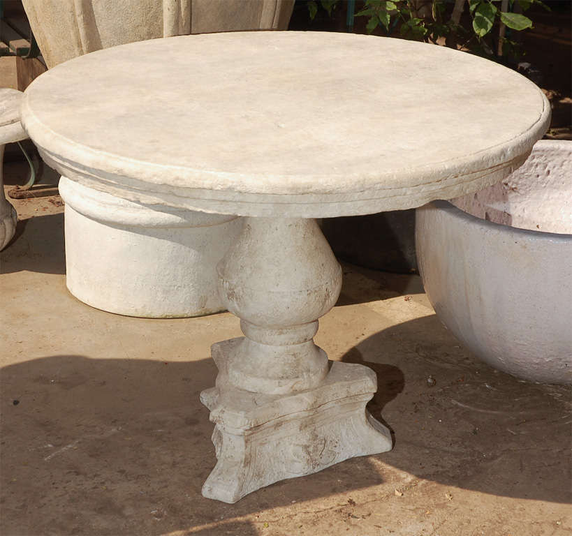Reproduction Italian Style Garden Table For Sale at 1stDibs