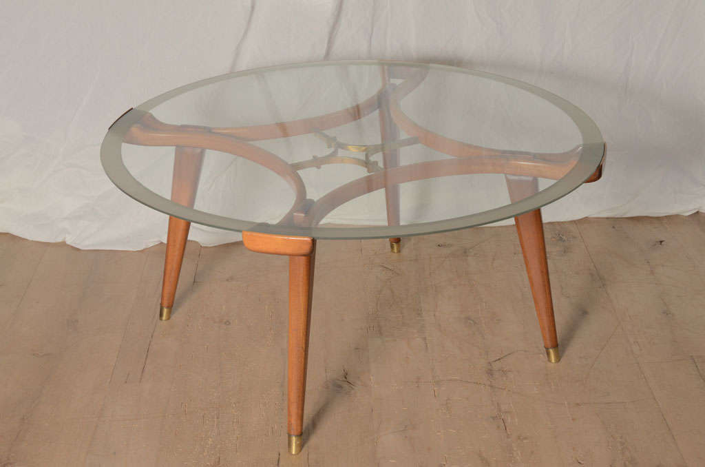 Very interesting 1950's Italian occasional table by William Watting for Fristho