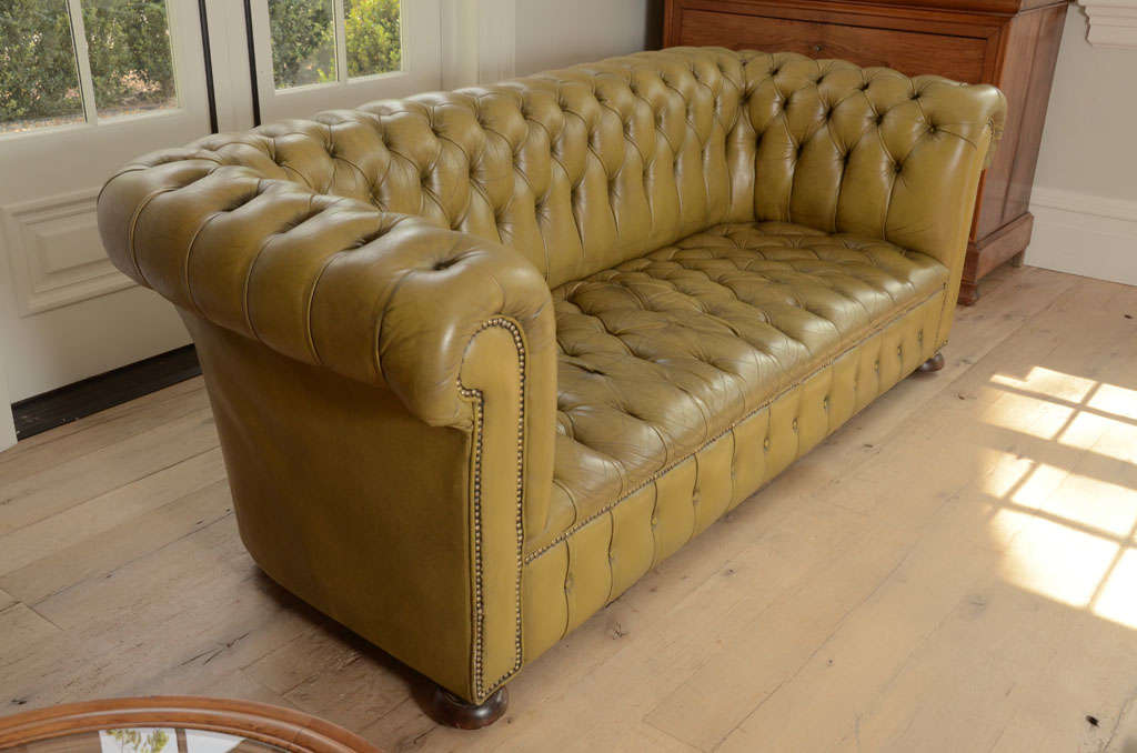 chartreuse couch