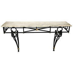 1940s French Art Moderne Console