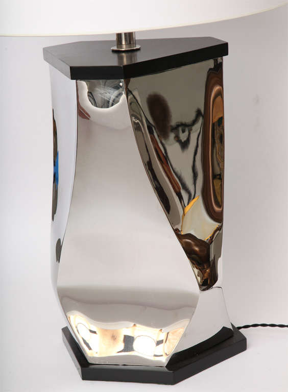 American 1980s Sculptural Table Lamp by Michael Aram