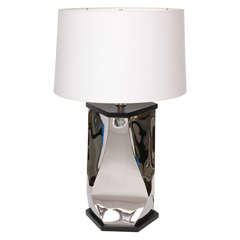 1980s Sculptural Table Lamp by Michael Aram Used 1980s Sculptural Table Lamp by Michael Aram