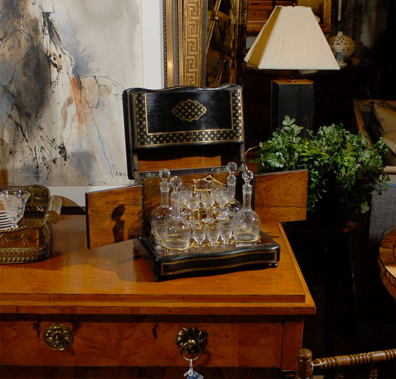 Napolean III Tantalus Set
