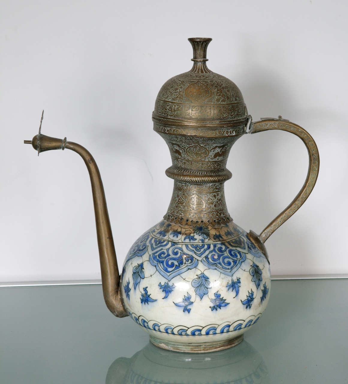 Safavid Jug With Later Mouth