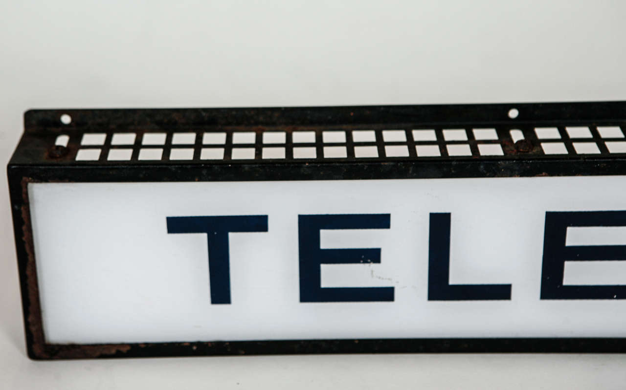 telephone sign logo