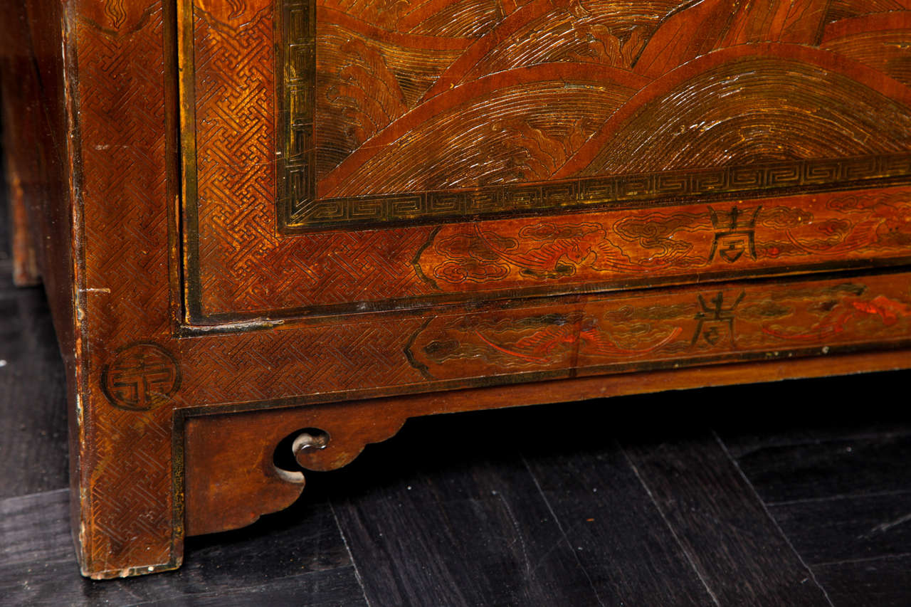 Mid-19th Century Chinese Two-Door Cabinet For Sale 2