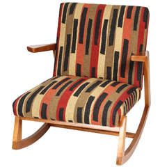 Ralph Rapson Rocking Chair for Knoll Associates