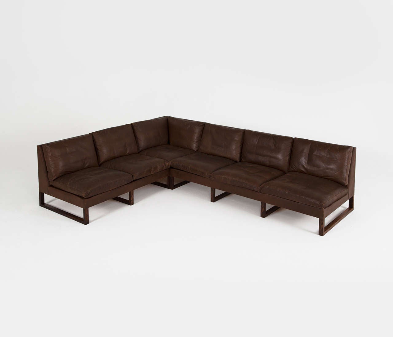 mid century corner sofa