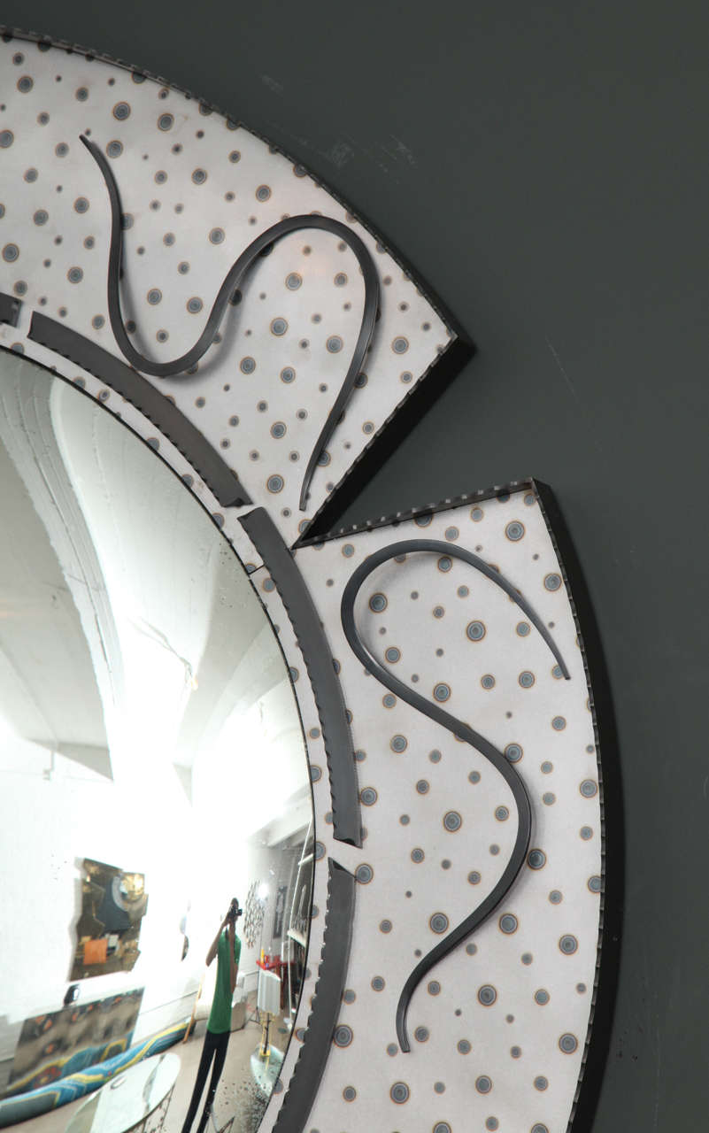 Modern Paris Mirror, 2014, Unique by Andre Dubreuil