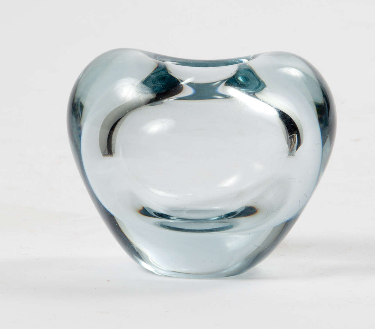 Vintage 1960s Heart Shaped Vase by Holmegaard.

This Per Lutken Glass Vase was designed in 1960. Beautiful condition to complete your collection.