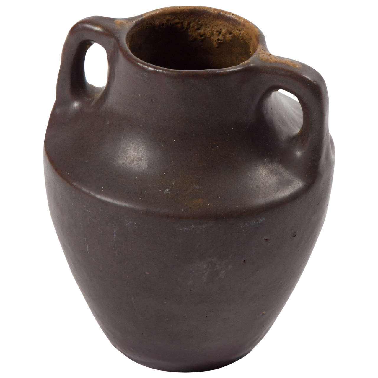 Danish Pottery Vase For Sale