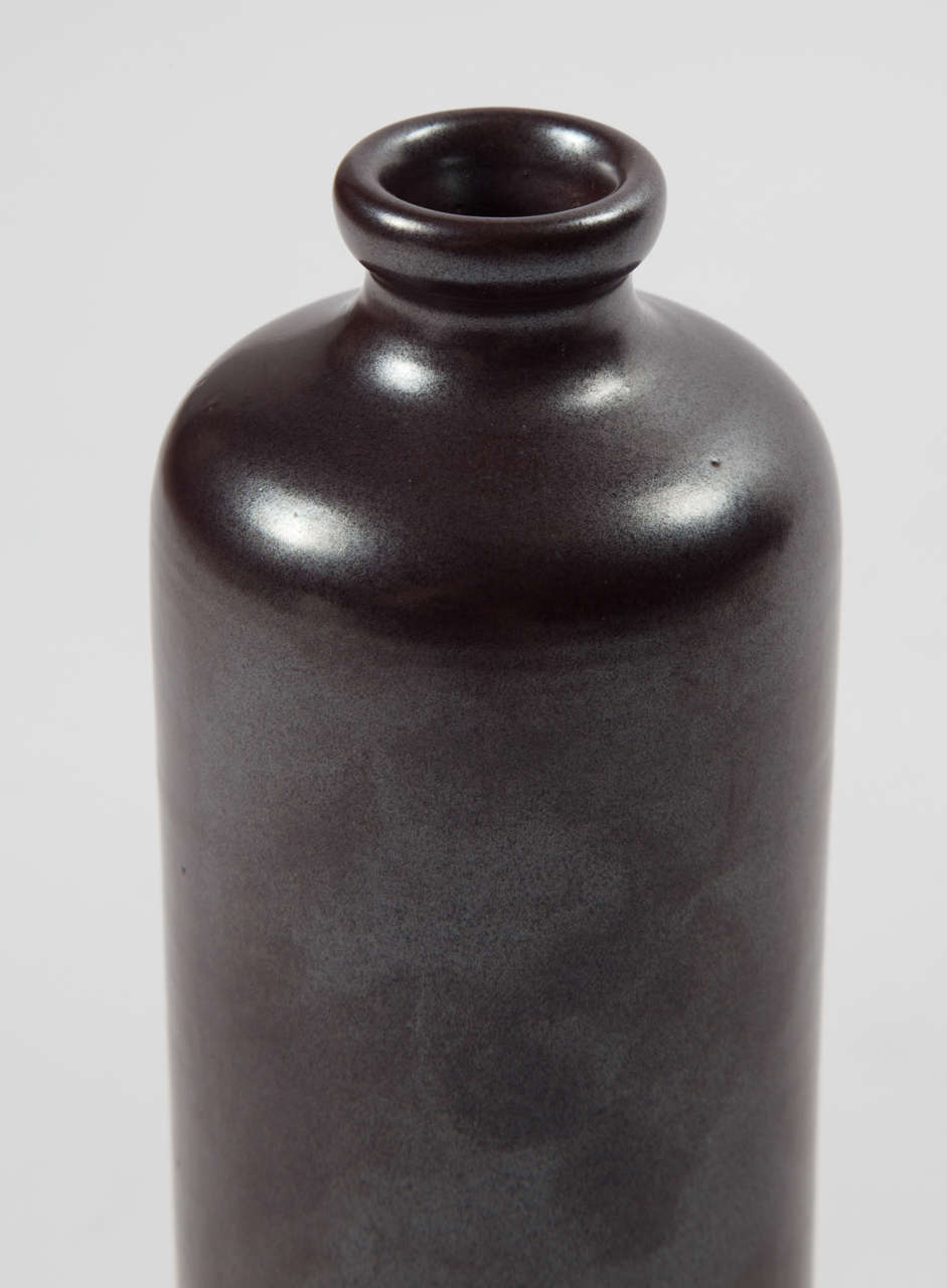 Mid-Century Modern Lauritz Hjorth Cylindrical Vase