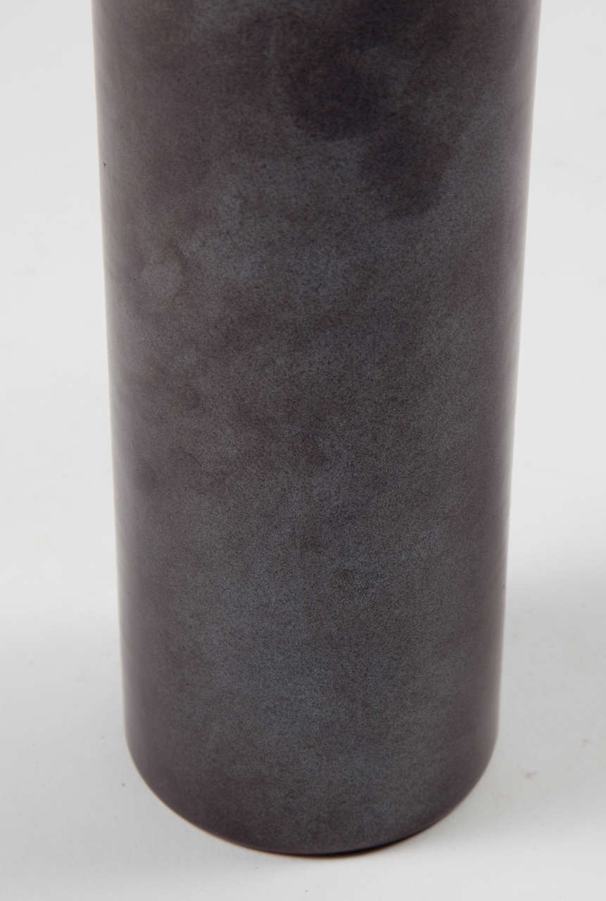 Danish Lauritz Hjorth Cylindrical Vase