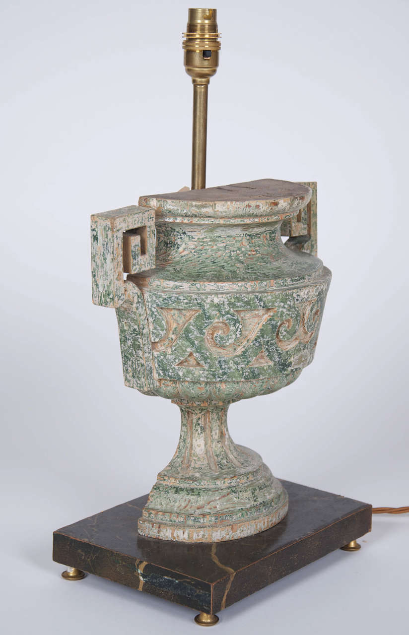 Pair of French Decorated Lamps, 1935