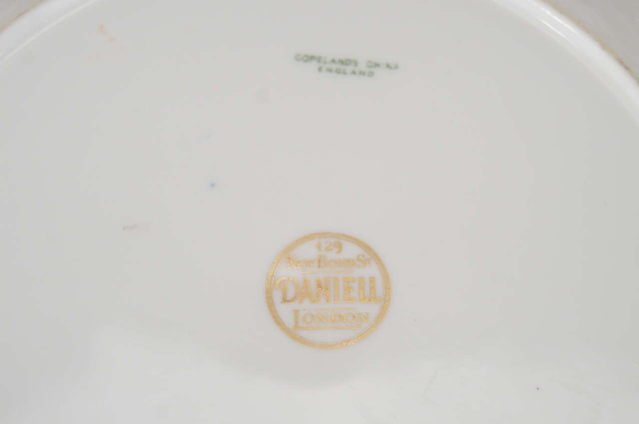 Set of 12 Copelands for Daniel, London Dessert Plates with Imari Decoration For Sale 2