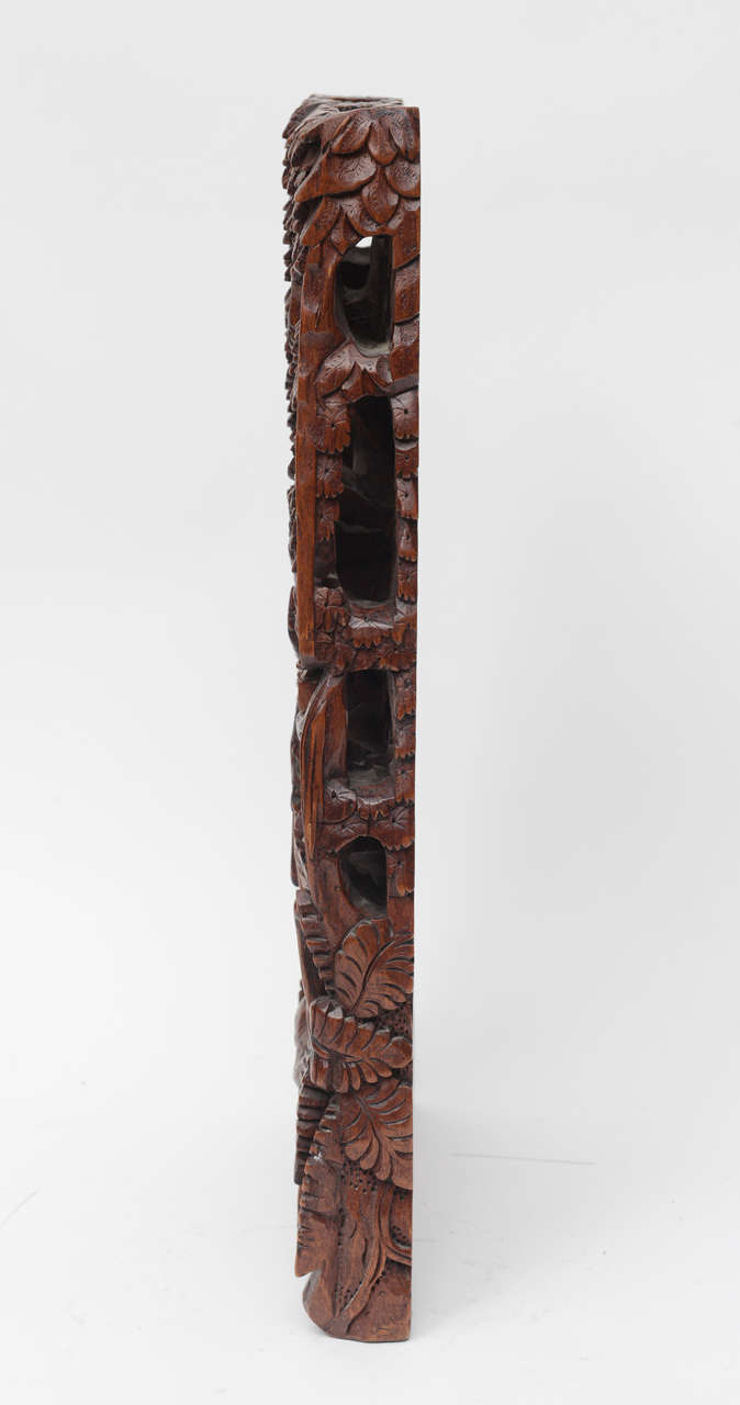 Balinese Wood Carving, 20th Century In Good Condition In West Palm Beach, FL