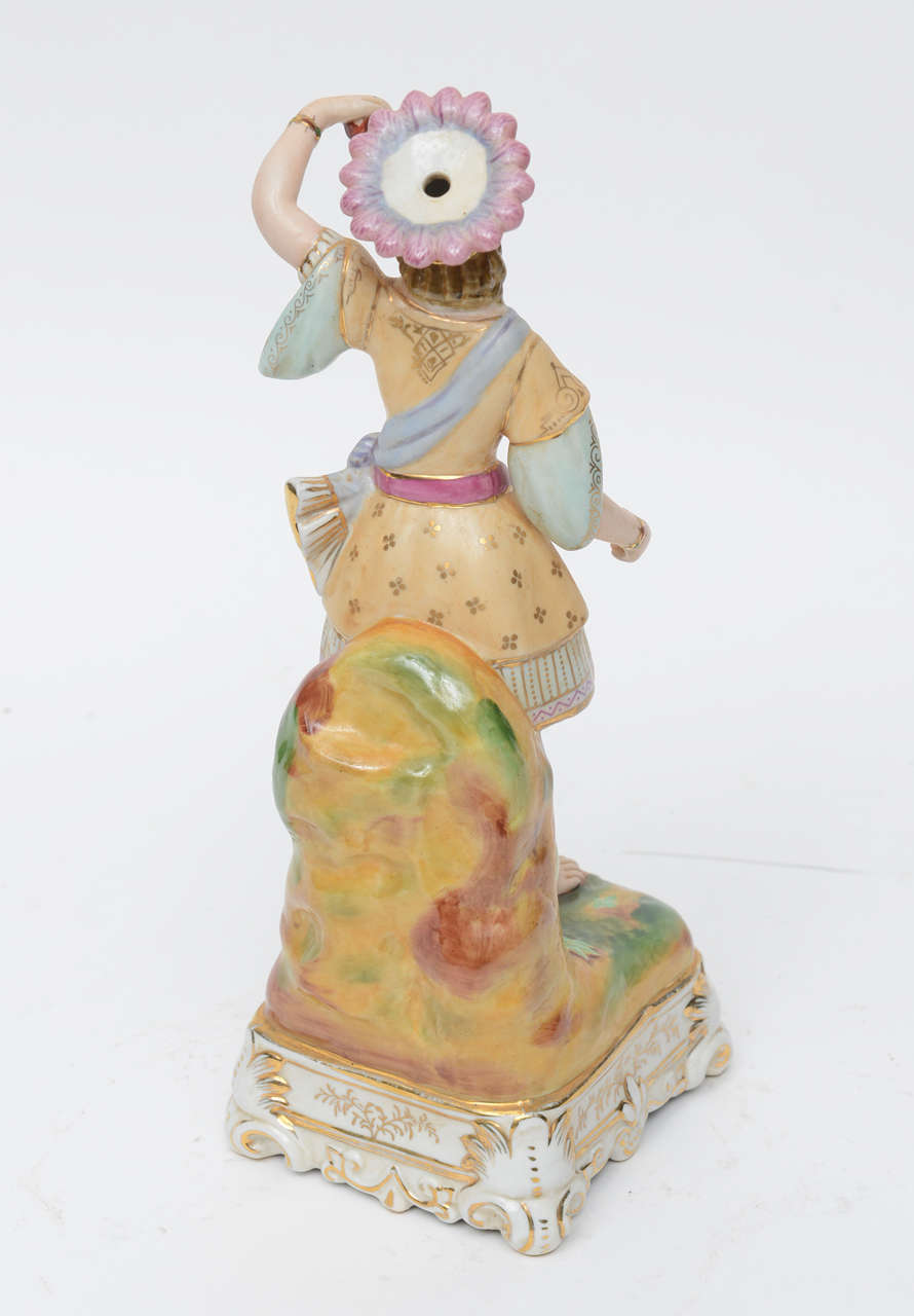 French Porcelain Figure y Jacob Petit, 19th Century For Sale 1