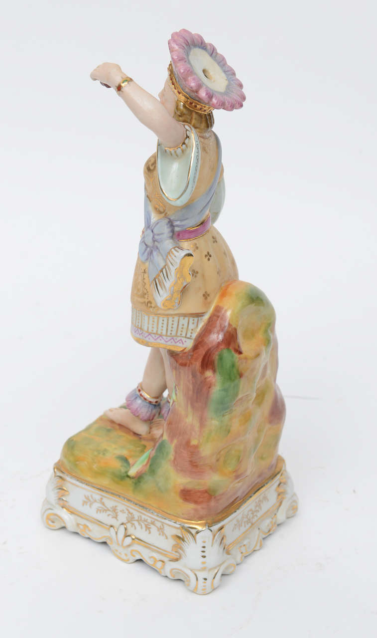 French Porcelain Figure y Jacob Petit, 19th Century For Sale 2