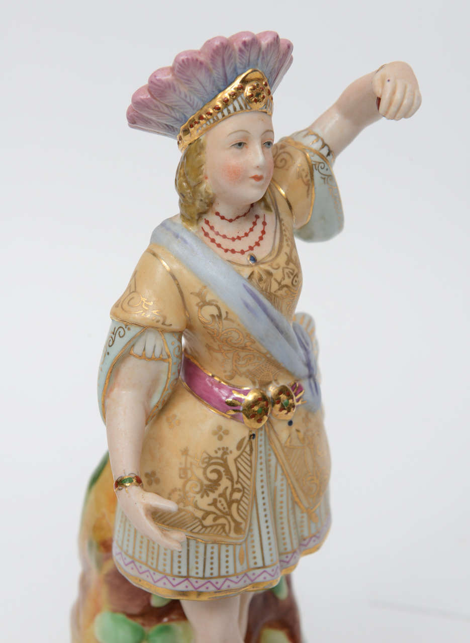 French Porcelain Figure y Jacob Petit, 19th Century For Sale 3