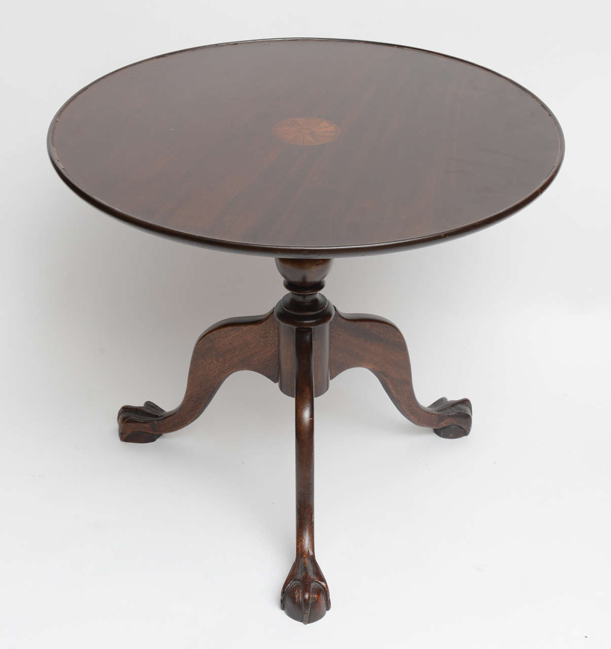 English Low, Cocktail Tilt Top Table, 19th Century 1