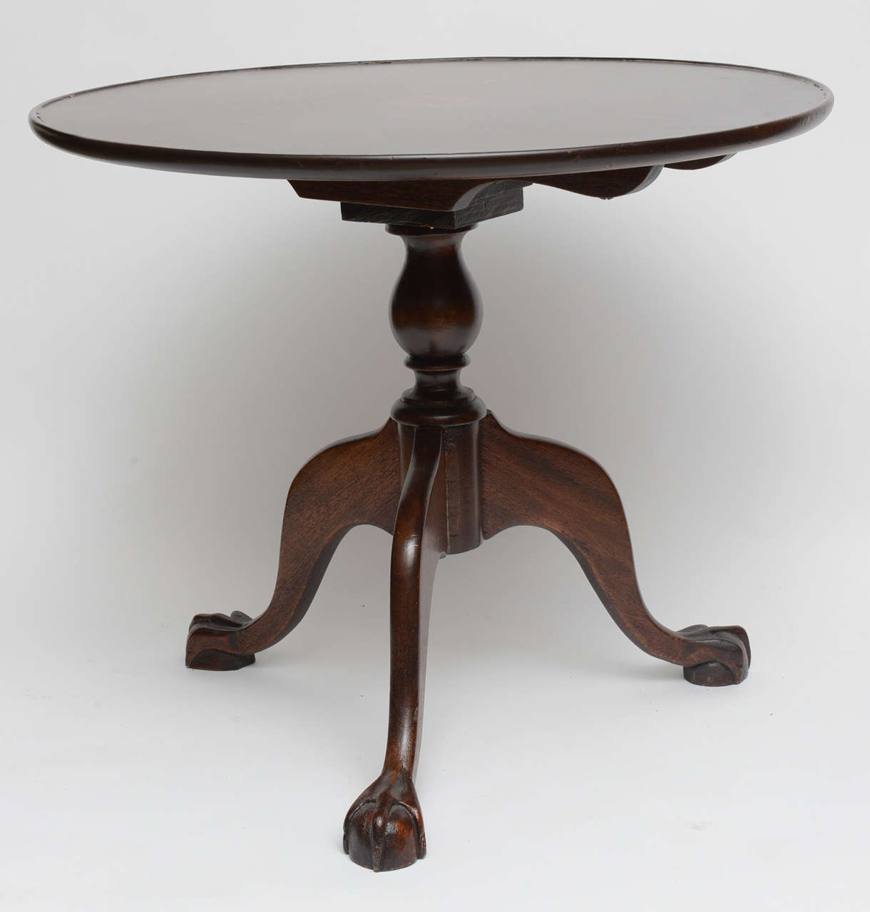 English Low, Cocktail Tilt Top Table, 19th Century 2