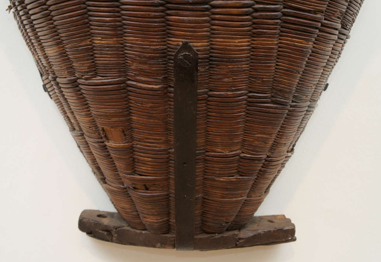 19th Century Grape Gathering Basket